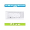 Villeroy en Boch Ligbad Villeroy & Boch Subway 190x90 cm Balboa Whirlpool systeem Dubbel