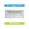 Villeroy en Boch Ligbad Villeroy & Boch Architectura 190x90 cm Balboa Whirlpool systeem Enkel
