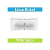 Riho Ligbad Riho Lima 200x90 cm Whirlpool Enkel systeem