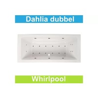 Whirlpool Boss & Wessing Dahlia 170x75 cm Dubbel systeem