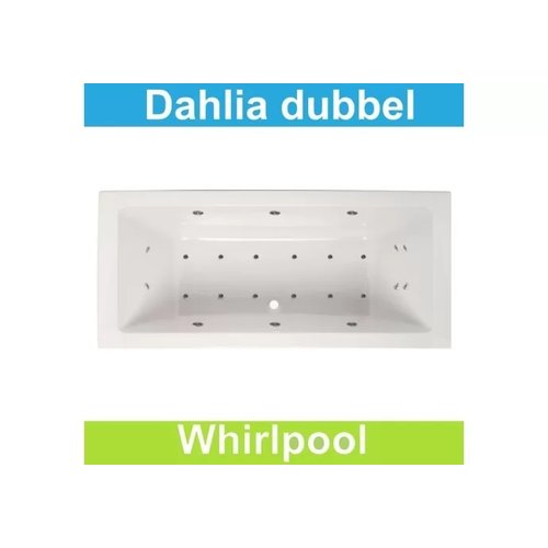 Whirlpool Boss & Wessing Dahlia 170x75 cm Dubbel systeem 