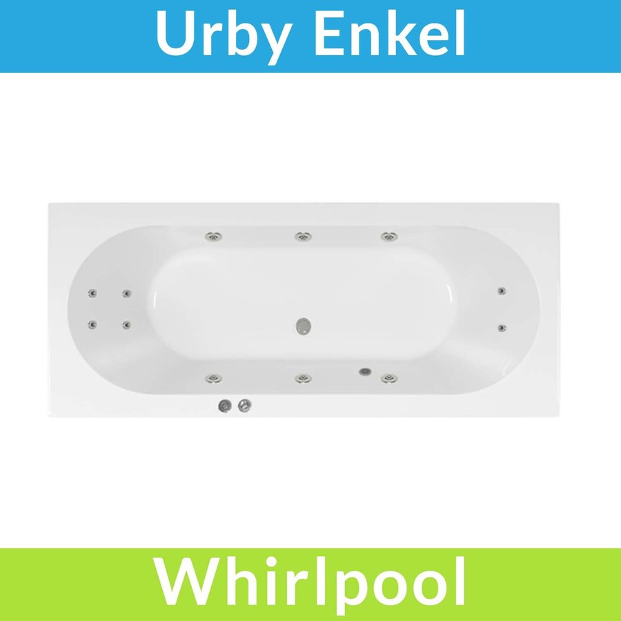 Whirlpool Boss & Wessing Urby 190x90 cm Enkel systeem