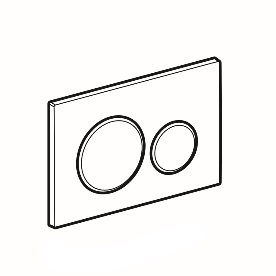 Sigma 20 drukplaat wit/mat voor de UP 300/320/700/720