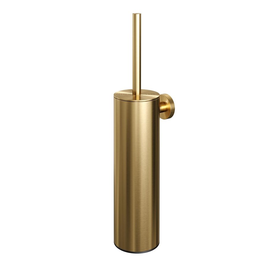 Toiletborstelset Brauer Gold Wandmontage met PVD coating Geborsteld Goud