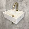 Wiesbaden Fonteinset Wiesbaden Leto 33.5x29x11.5 cm Links Carrara