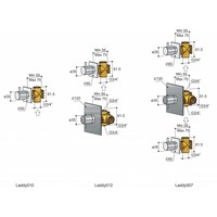 Laddy Inbouw Stopkraan 010