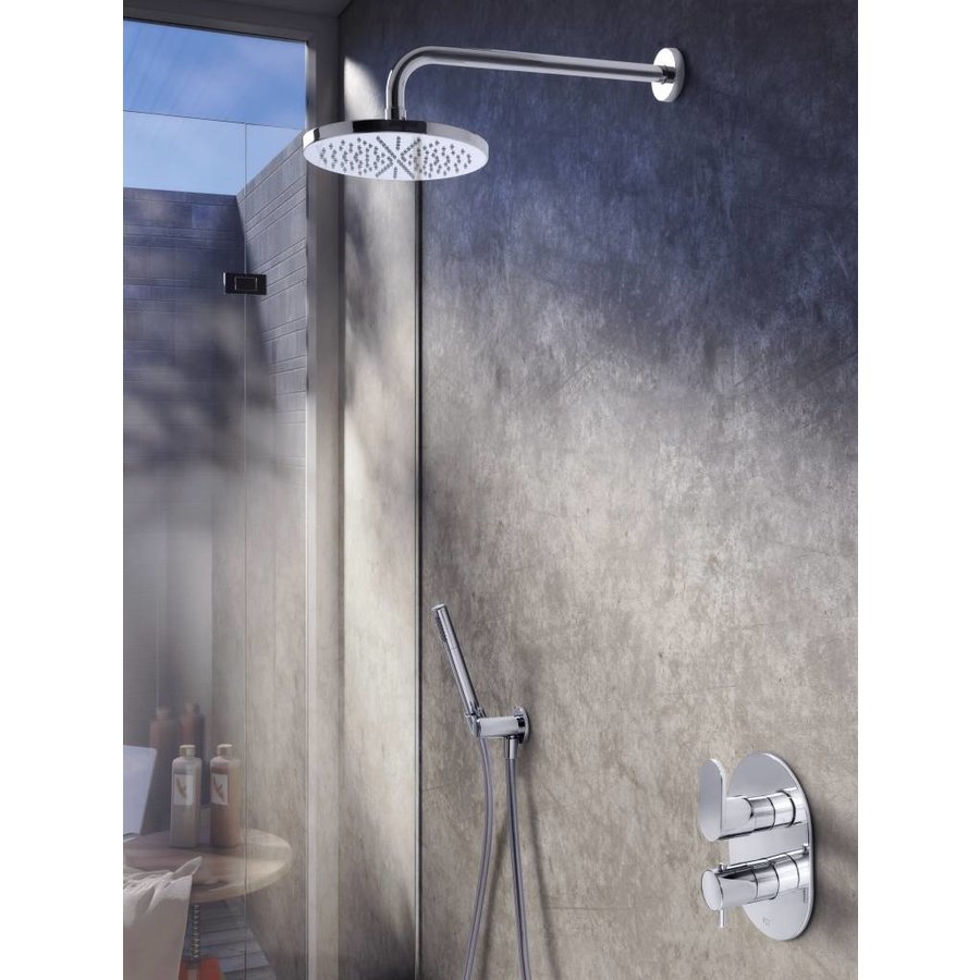 Thermostatische Inbouw Douche Set Friendo Met 2-Weg-Stop-Omstel Ibs 5A