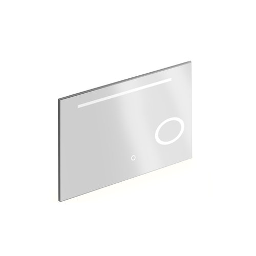 Badkamerspiegel met Verlichting Xenz Desenzano 120x70 cm met Spiegelverwarming en Scheerspiegel 