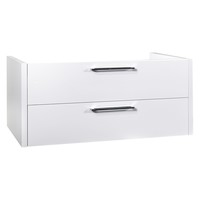 Onderkast Boss & Wessing Mega 120x45x50cm Hoogglans Wit