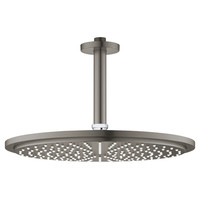 Regendouche Grohe Rainshower Cosmopolitan Metal Met Plafondbuis Hard Graphite Geborsteld