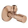 Grohe Hoekstopkraan Grohe Angle Valves Warm Sunset Geborsteld