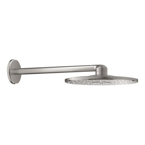 Regendoucheset Grohe Rainshower SmartActive 31 cm met Wandarm Supersteel 