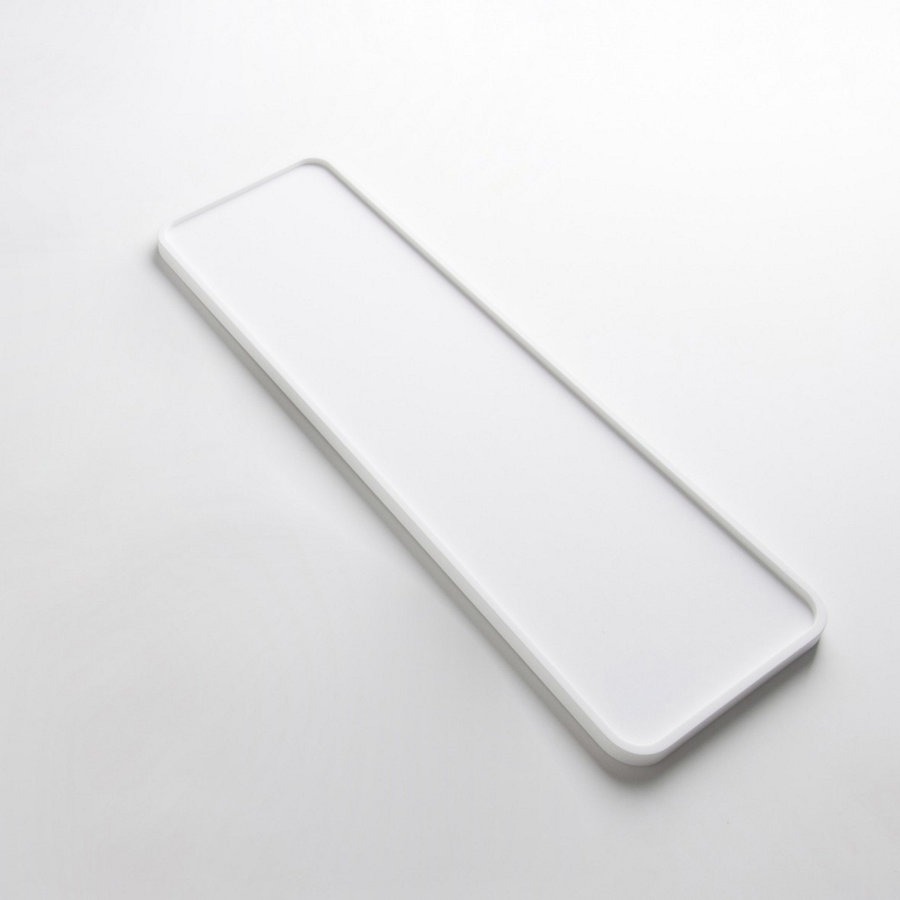 Cosmetica Plank Ideavit Solidplate 45x14x1.2 cm Solid Surface Mat Wit