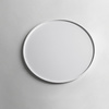 Ideavit Cosmetica Plank Ideavit Solidplate 35x35x1.2 cm Solid Surface Rond Mat Wit