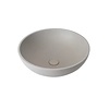 Ideavit Waskom Ideavit Idea.Gem 36x36x14.5 cm Rond Beton Grijs