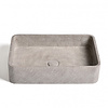 Ideavit Waskom Ideavit Idea.Gaia 50x32.5x12 cm Vierkant Beton Grijs/Bruin