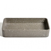 Ideavit Waskom Ideavit Idea.Max 60x28x12 cm Rechthoek Terrazzo Grijs/Bruin