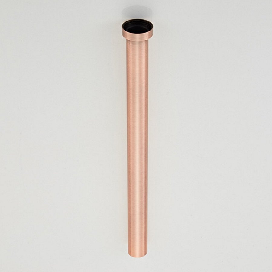 Verlengbuis voor Sifon AquaSplash Copper 40 cm Geborsteld Koper