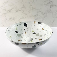 Waskom AquaSplash Raja Rond 40x12 cm Terrazzo