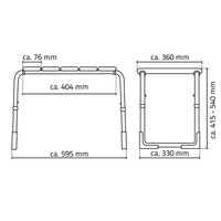Badkamerkruk Verstelbaar Wiesbaden Ridder Pro Wit