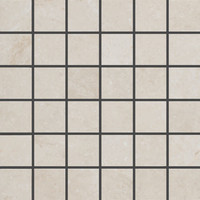 Vloertegel Douglas & Jones Marbles Mozaïek 30x30 cm Wells Creme Mat (Prijs per Stuk)