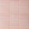 Mozaiek Tegel Sevilla 28,2x30,8 cm Mini Finger Glossy Pink (Prijs per 0,87 M2)