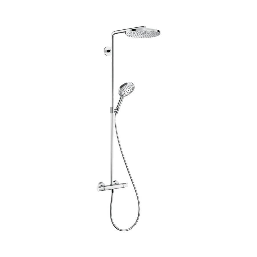 Doucheset HansGrohe Raindance Select S 240 1jet PowderRain Met Thermostaat Chroom