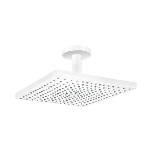 Hoofddouche HansGrohe Raindance E 300 1jet Plafondbevestiging Mat Wit 