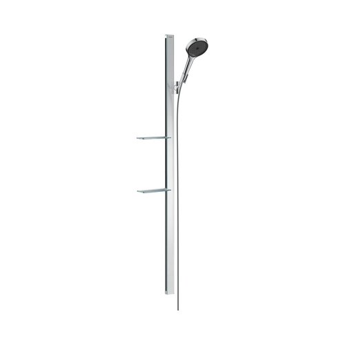 Doucheset Rainfinity HansGrohe PowderRain 130 3jet EcoSmart Met Glijstang 150 cm En Zeepschaal Chroom 