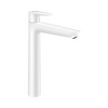 Hansgrohe Wastafelmengkraan Talis E 240 HansGrohe Eengreeps Zonder Afvoer Mat Wit