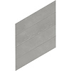 Douglas & Jones Douglas & Jones Mozaïek Metals Zinc Melt 29x34 cm (Prijs per 6 stuks)