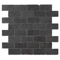 Mozaïek Douglas & Jones Sense Mur. Mat Noir 30x30 cm (Prijs per 12 Stuks)