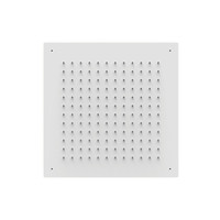 Hoofddouche Tres Plafond 50x50 cm Vierkant Patroon Mat Wit