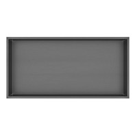 Inbouwnis Best-Design Lotus 61x30.5x7 cm Gunmetal