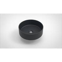 Opbouw Waskom Arcqua Case Rond 40 cm Mat Antraciet