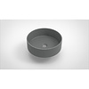 Arcqua Opbouw Waskom Arcqua Case Rond 40 cm Mat Grijs