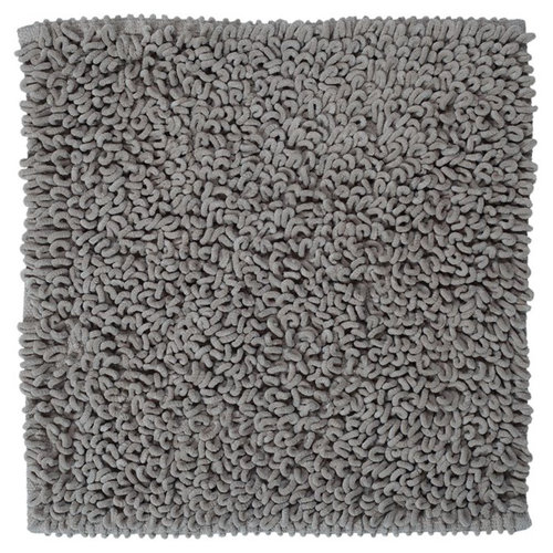 Badmat Sealskin Twist 60x60 cm Microfibre Grijs 