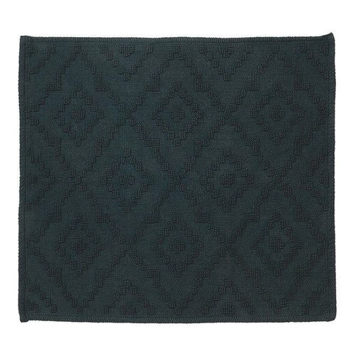 Badmat Sealskin Aztec 60x60 cm Katoen Donkergroen 