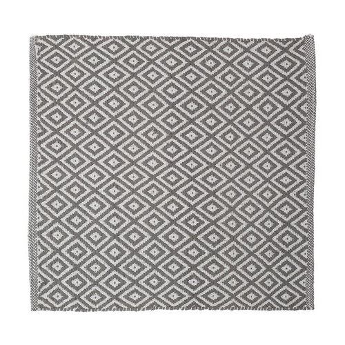 Badmat Sealskin Trellis 60x60 cm Katoen Grijs 