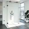 Sanitop Douchecabine Compleet Just Creating Profielloos XL 100x180 cm Gunmetal