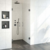 Sanitop Pendeldeuren Compleet Just Creating Profielloos 90x200 cm Gunmetal