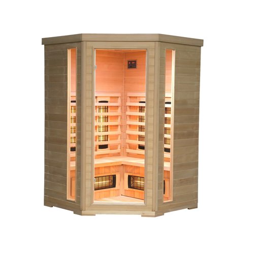 Infrarood Sauna Apollo 125x103 cm 2100W 2 Persoons 