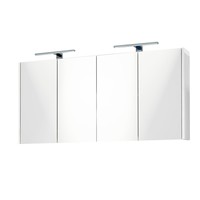 Spiegelkast Best Design Happy Incl. LED verlichting 120x60 cm Wit