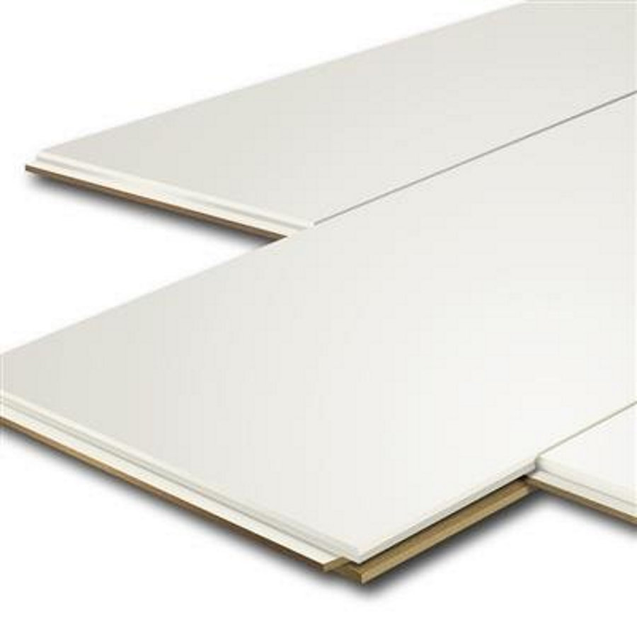 Plafondpanelen MDF Sanimex Super Mat Wit 129 cm x 29 cm x 1,2 cm (Doosinhoud: 1,87 m2)