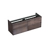 Forzalaqua Onderkast Forzalaqua Reno 160x51x60 Cm 4 Lades Softclose Eiken Charcoal