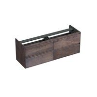 Onderkast Forzalaqua Reno 160x51x60 Cm 4 Lades Softclose Eiken Charcoal