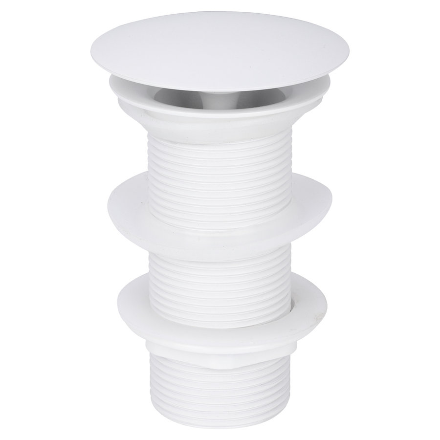 Wastafel Afvoerplug Differnz Always Open 10 cm Wit