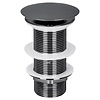 Differnz Wastafel Afvoerplug Differnz Always Open 10 cm Gunmetal