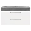 Badkamermeubelset Differnz Somero Met Beton Wastafel 80 cm Hoogglans Wit