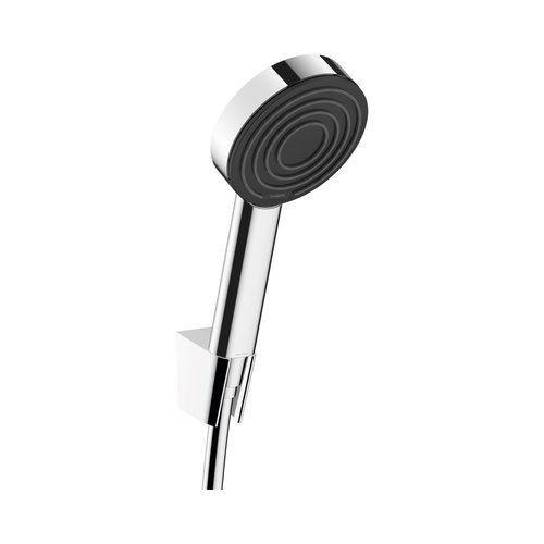 Handdouche set HansGrohe Pulsify S Porter Set 105 1 Jet Met Doucheslang 125 cm Chroom 